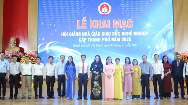 LỄ KHAI MẠC HỘI GIẢNG NHÀ GIÁO GIÁO DỤC NGHỀ NGHIỆP NĂM 2025